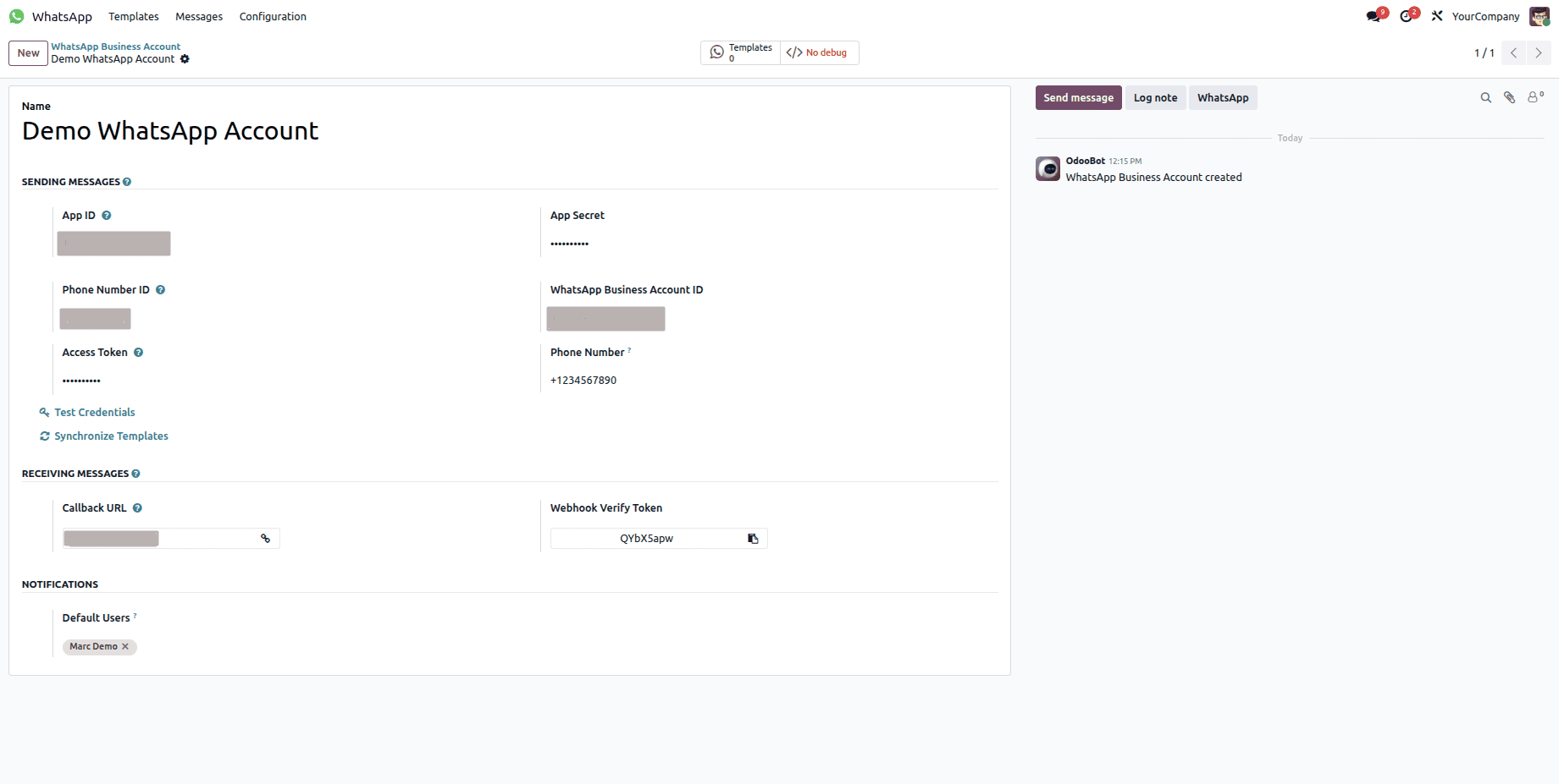 How to Setup Whatsapp in Odoo 19-cybrosys