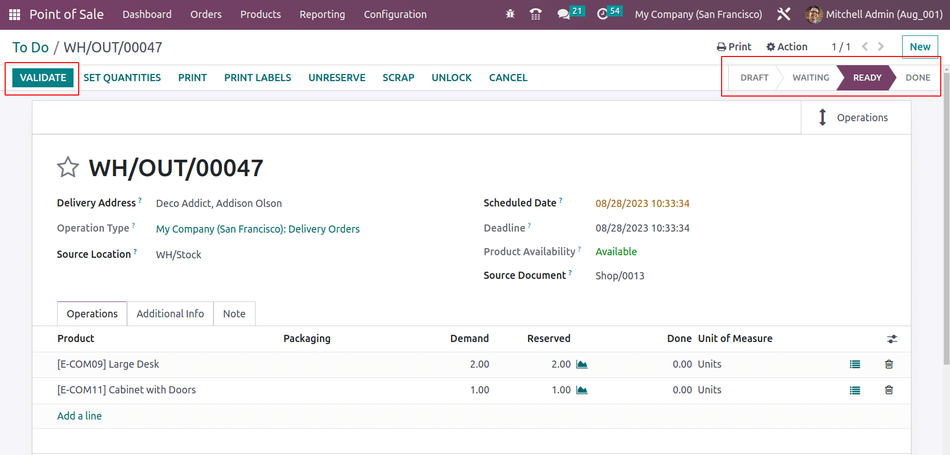 How to Ship Later in Odoo 16 POS-cybrosys