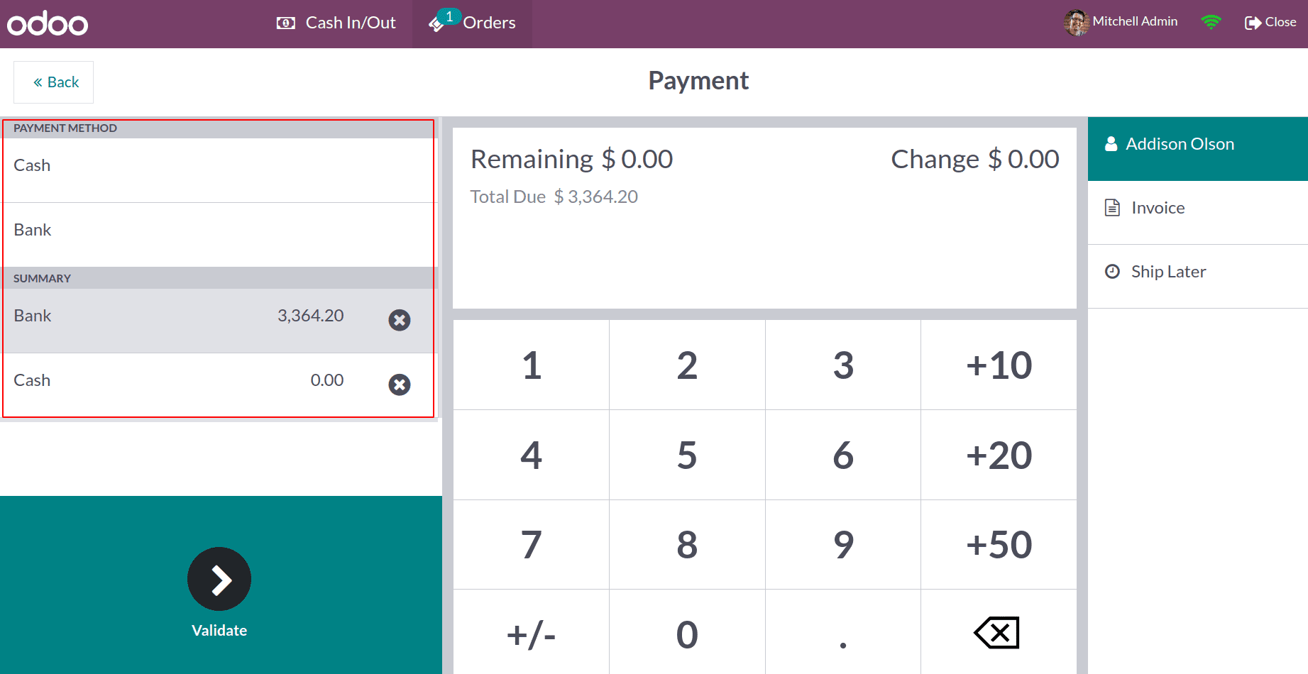 How to Ship Later in Odoo 16 POS-cybrosys