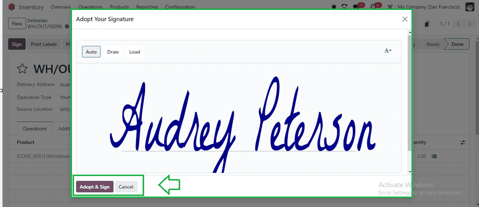 How to Sign Delivery Orders in Odoo 17-cybrosys