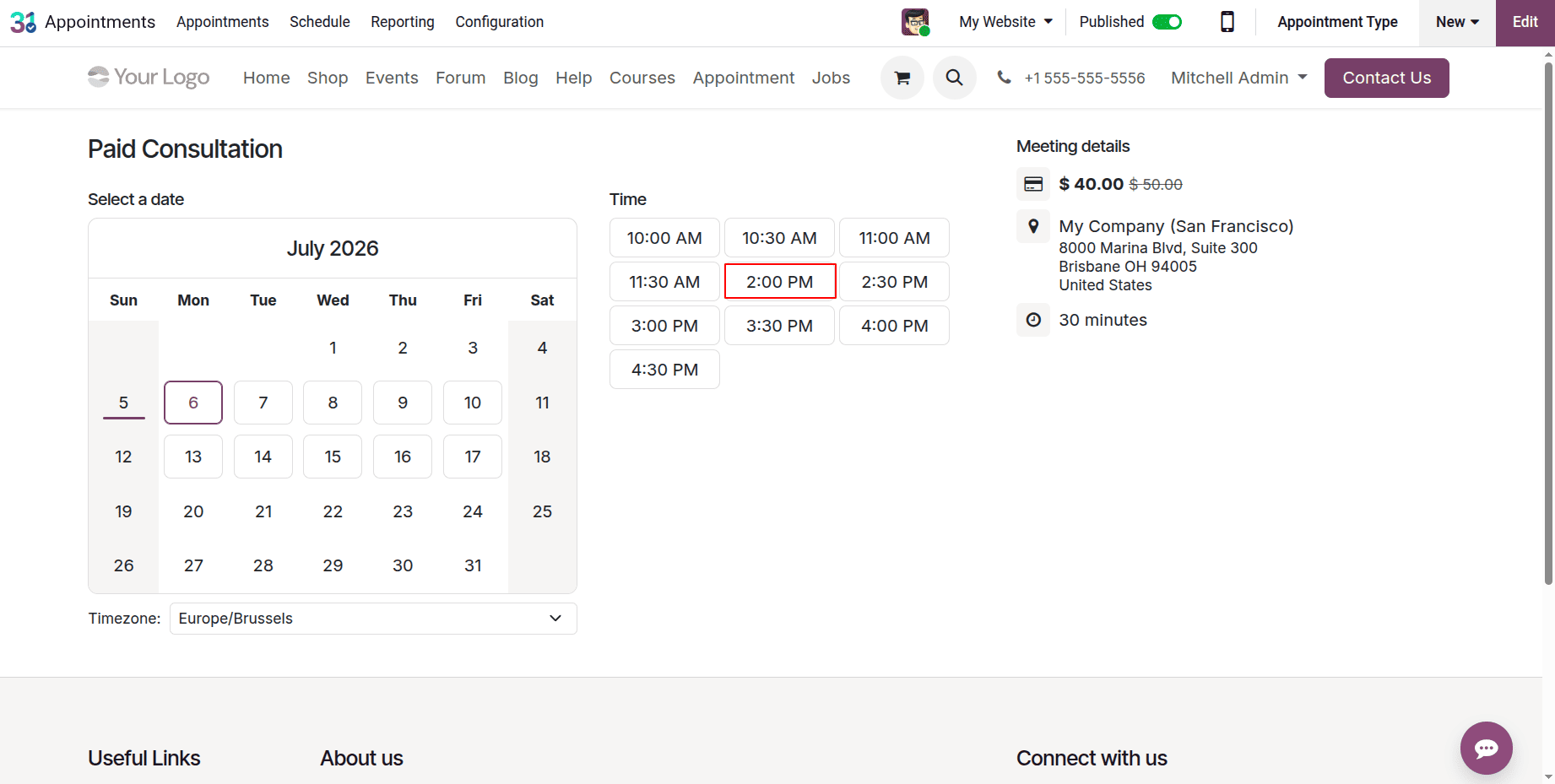 How to Simplify Appointment Scheduling with Odoo 19-cybrosys
