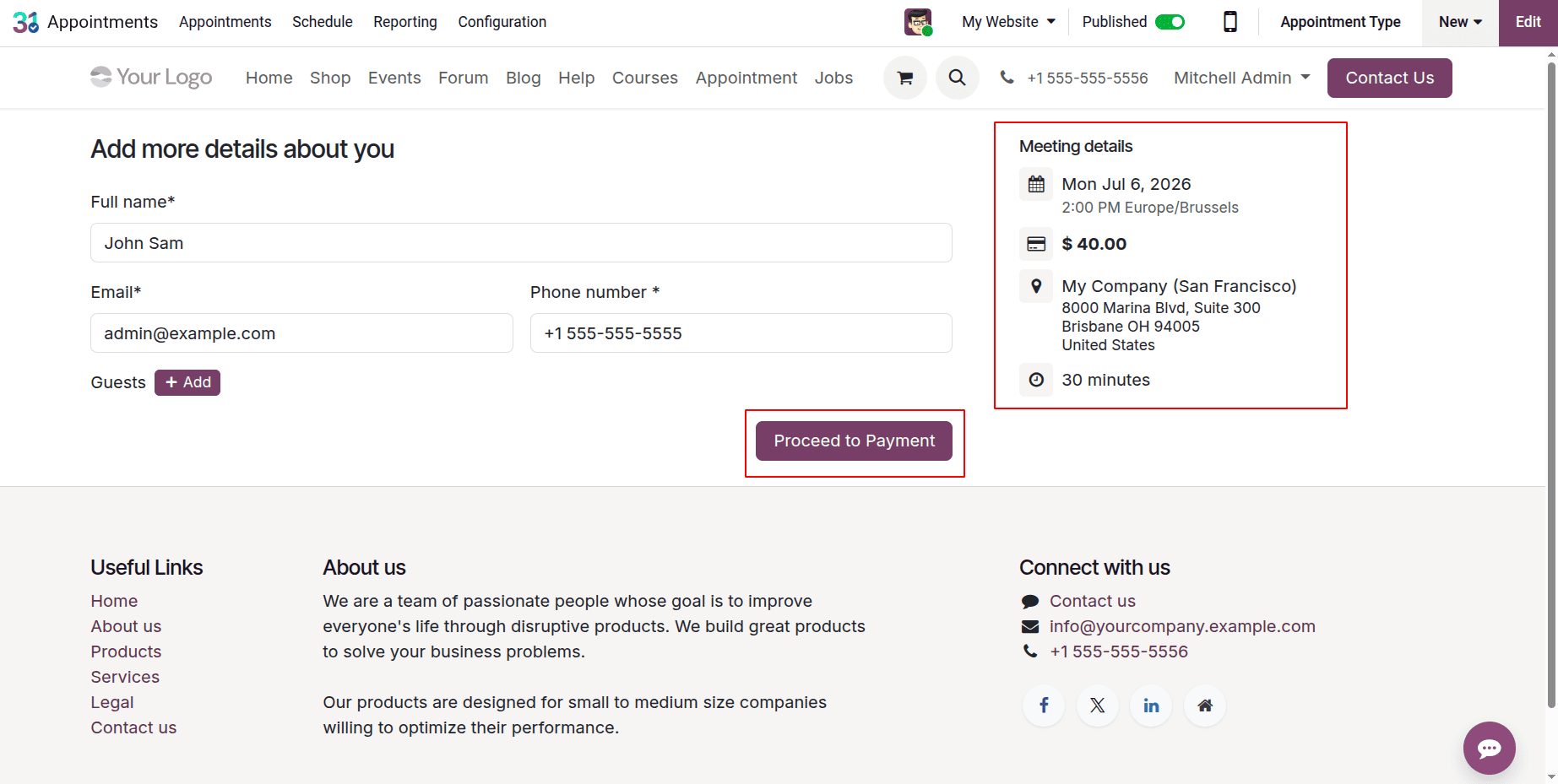 How to Simplify Appointment Scheduling with Odoo 19-cybrosys