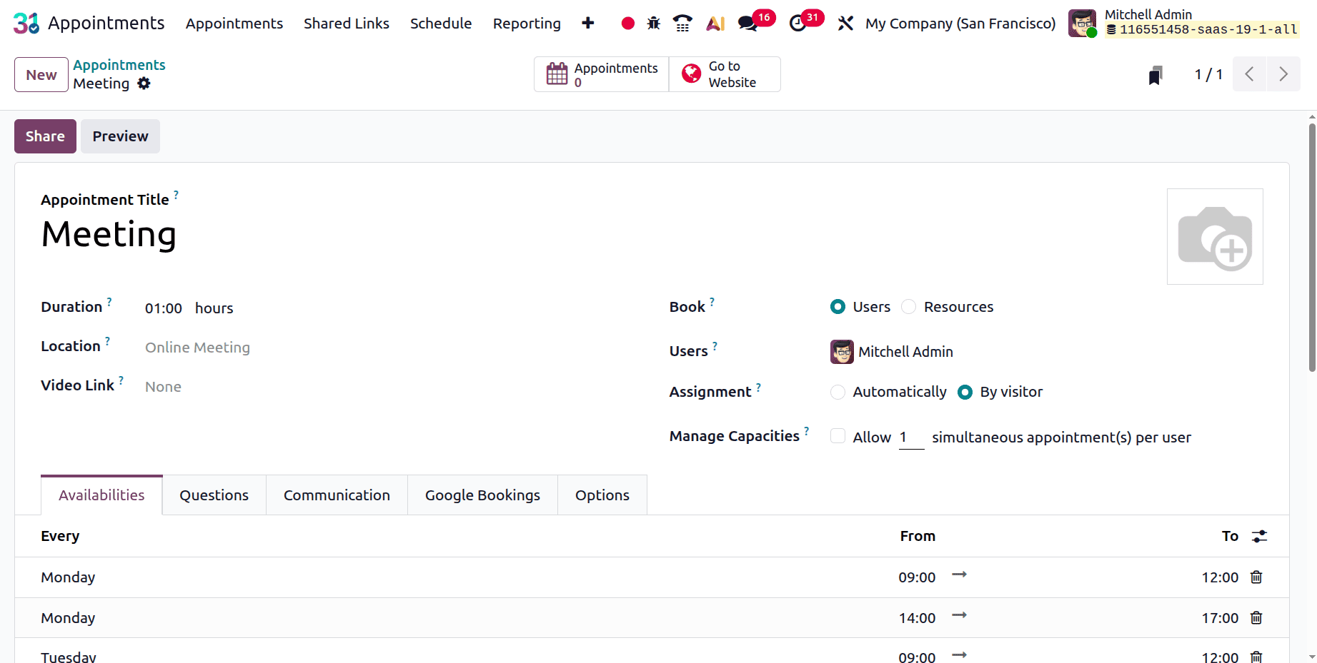 How to Simplify Appointment Scheduling with Odoo 19-cybrosys