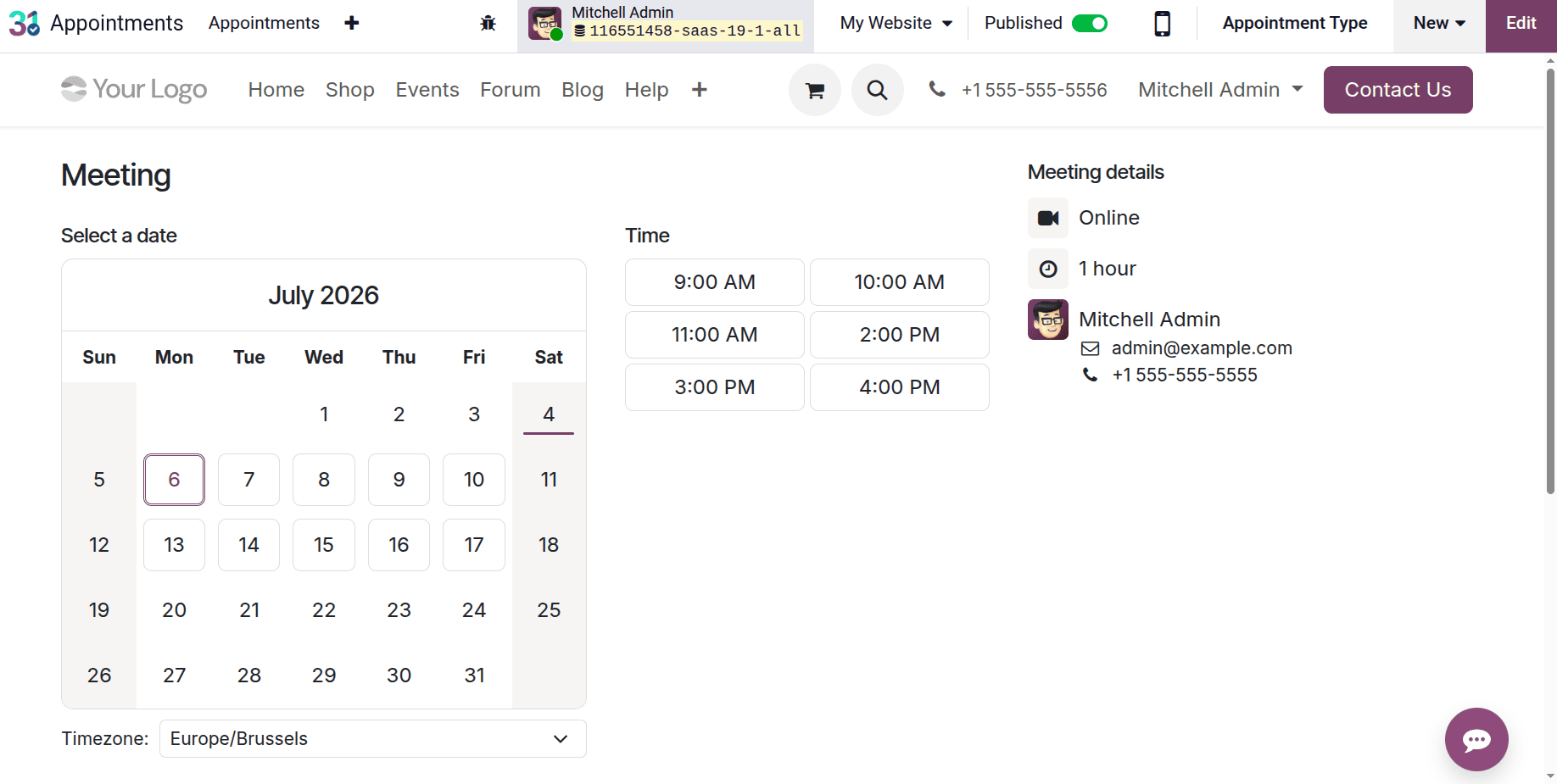 How to Simplify Appointment Scheduling with Odoo 19-cybrosys