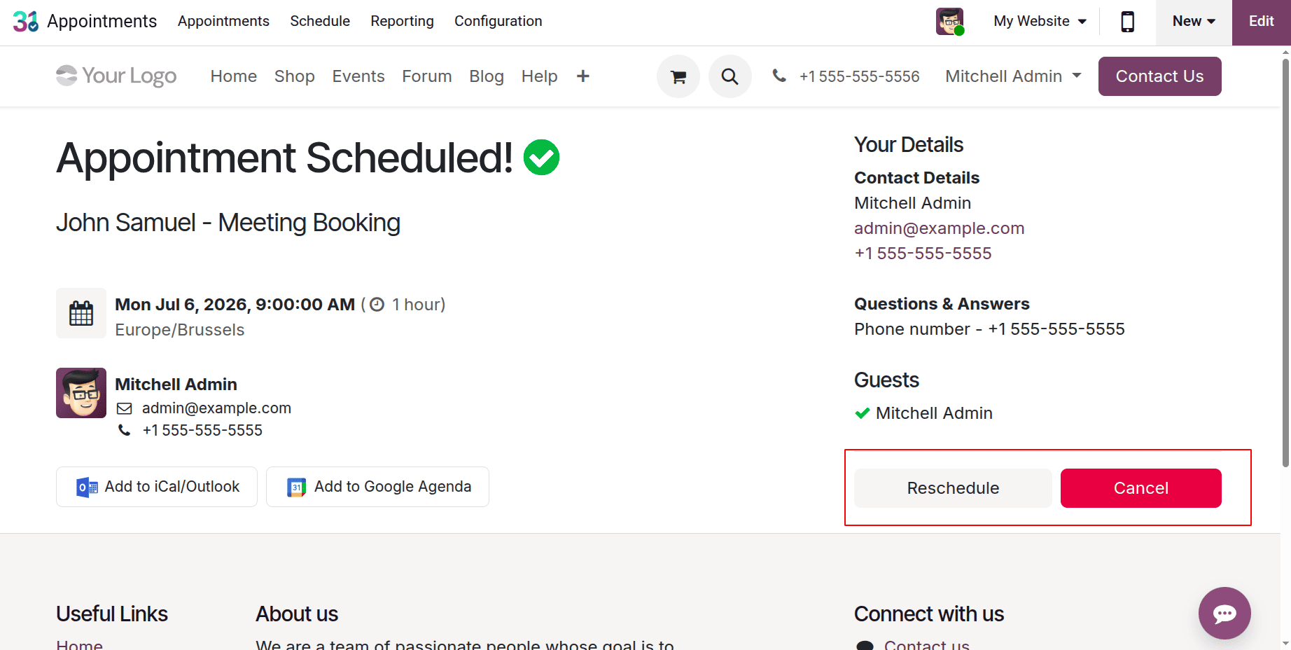 How to Simplify Appointment Scheduling with Odoo 19-cybrosys