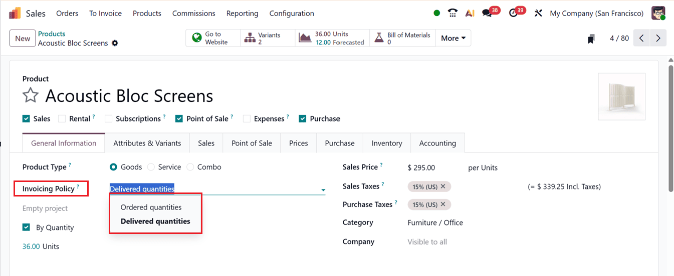 How to Simplify Your Sales Process Using Invoicing Policies in Odoo 19-cybrosys