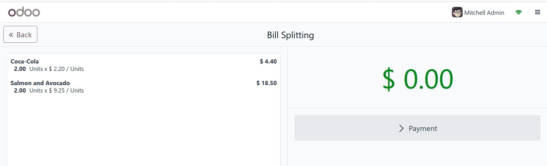 How to Split Bills in Odoo 17 Point of Sale-cybrosys