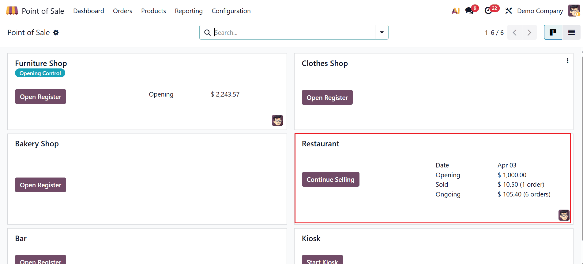 How to Split Restaurant Bills in Odoo 19 Point of Sale-cybrosys