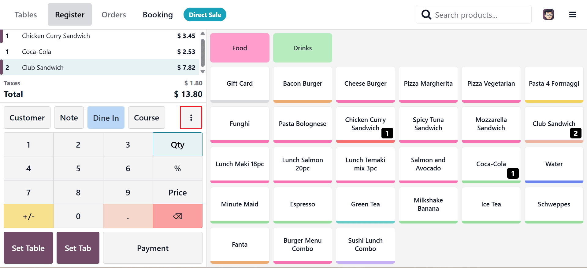 How to Split Restaurant Bills in Odoo 19 Point of Sale-cybrosys