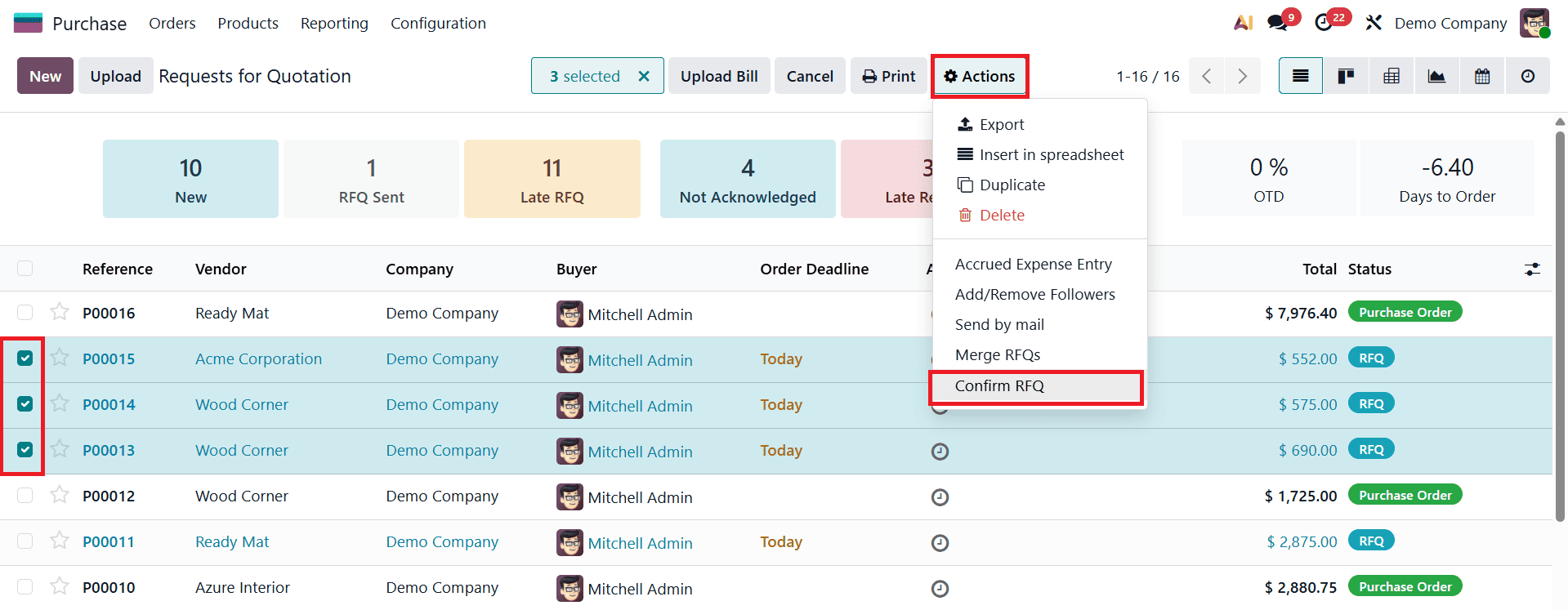 How to Start Using the Purchase Module in Odoo 19-cybrosys