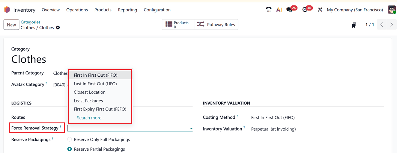 How to Structure Inventory Using Product Categories in Odoo 19-cybrosys