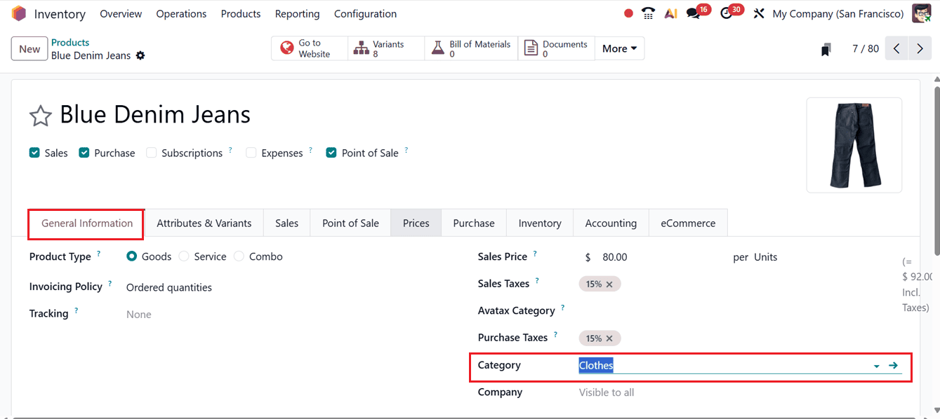How to Structure Inventory Using Product Categories in Odoo 19-cybrosys