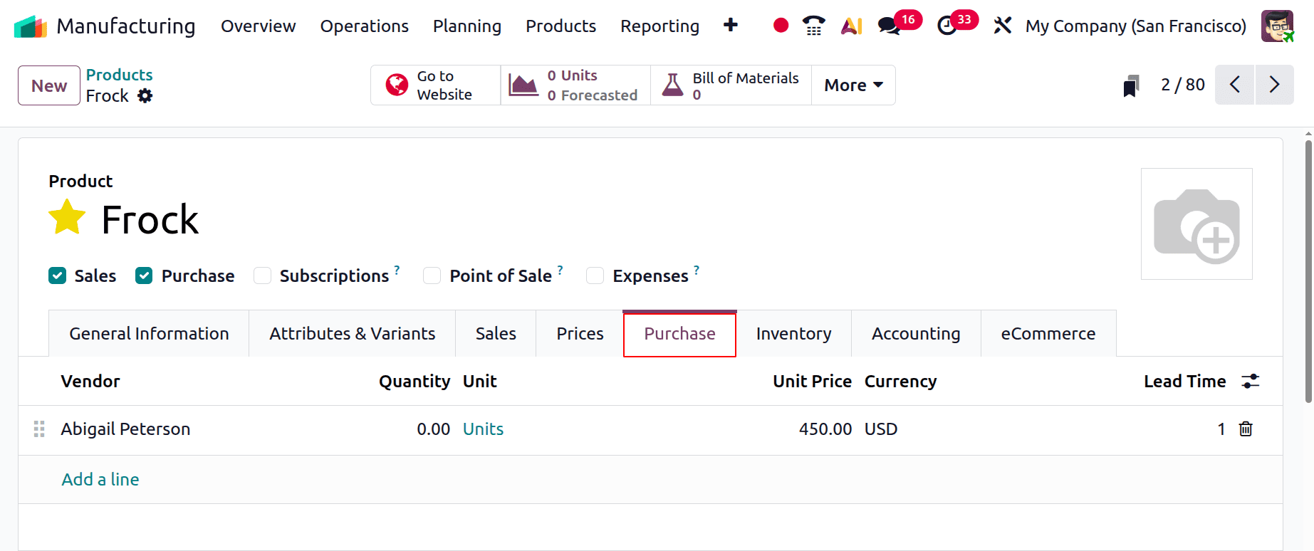 How to Subcontract Product Manufacturing in Odoo 19-cybrosys