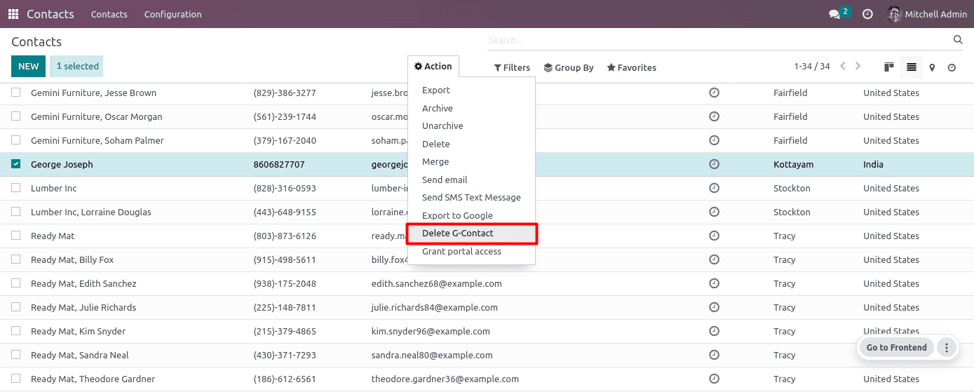 How to Sync Google Contacts with Odoo 16-cybrosys