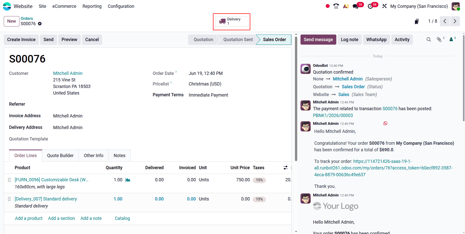 How to Track and Manage Online Orders in Odoo 19-cybrosys