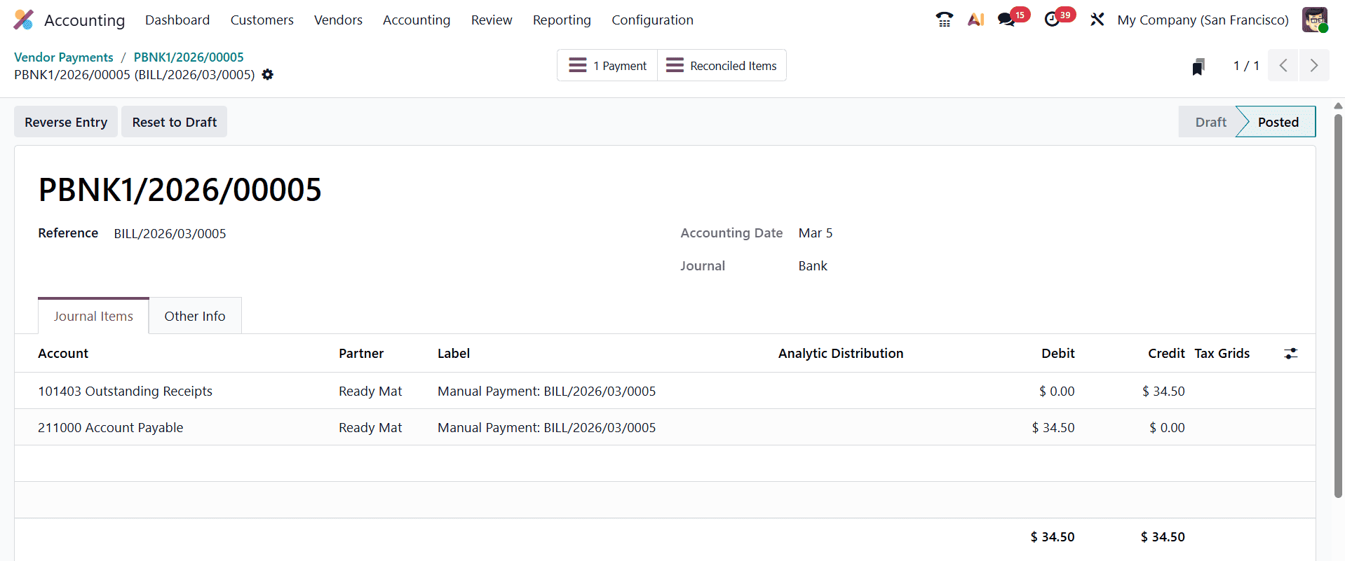 How to Track and Process Vendor Payments in Odoo 19-cybrosys