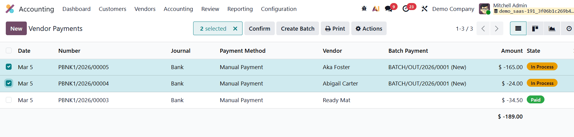 How to Track and Process Vendor Payments in Odoo 19-cybrosys