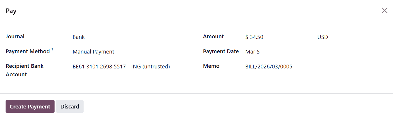 How to Track and Process Vendor Payments in Odoo 19-cybrosys