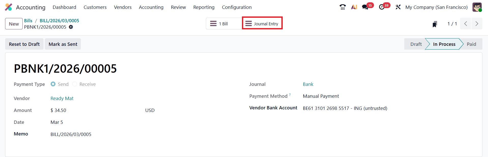 How to Track and Process Vendor Payments in Odoo 19-cybrosys