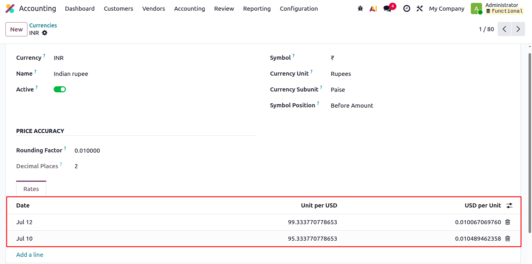 How to Track Currency Fluctuations and Unrealized Gains/Losses in Odoo 19-cybrosys