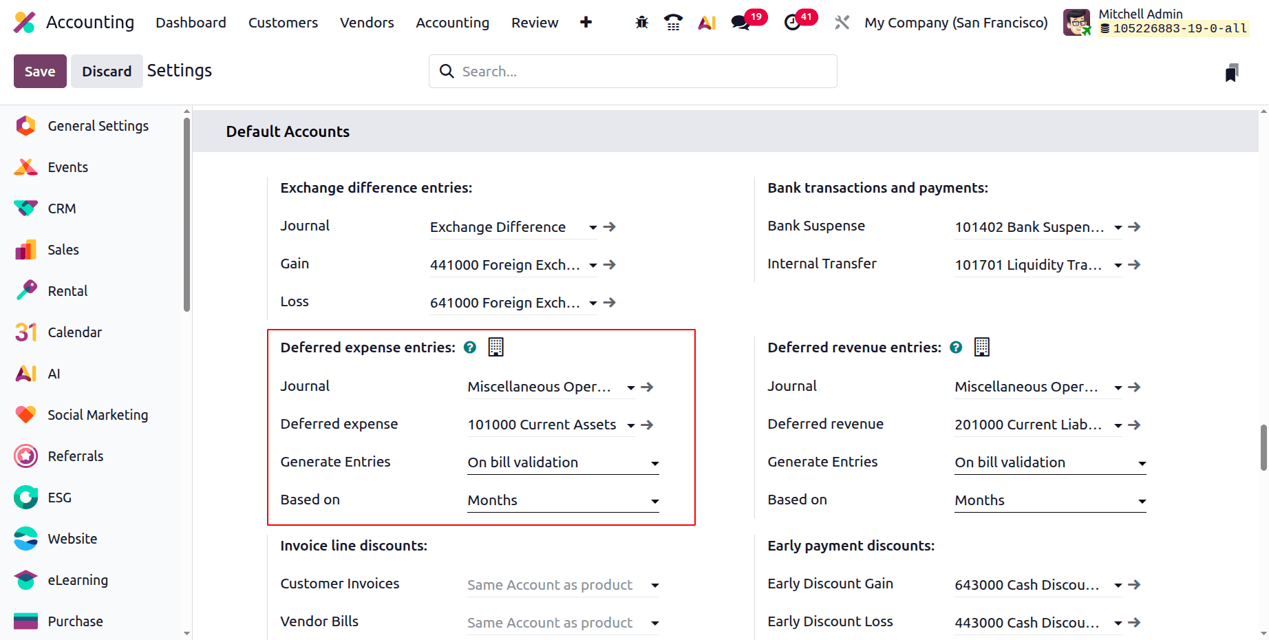 How to Track Deferred Expense Entries in Odoo 19 Accounting-cybrosys