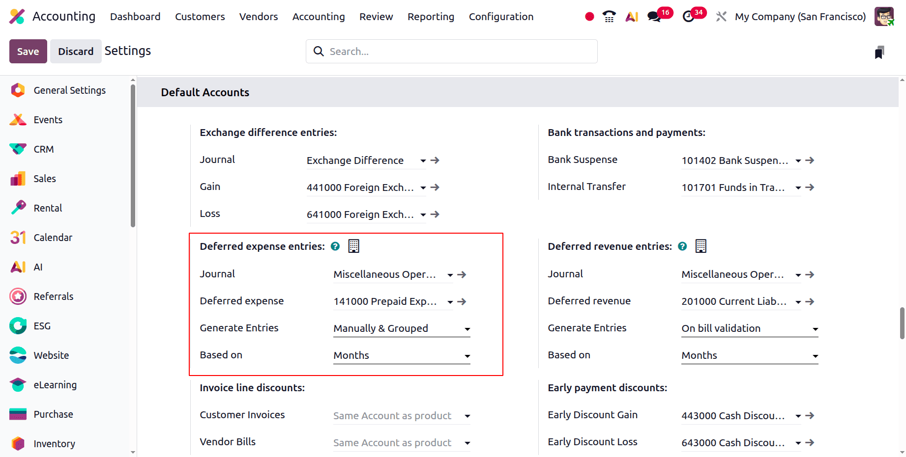 How to Track Deferred Expense Entries in Odoo 19 Accounting-cybrosys