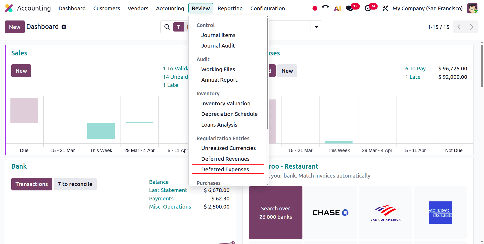 How to Track Deferred Expense Entries in Odoo 19 Accounting-cybrosys