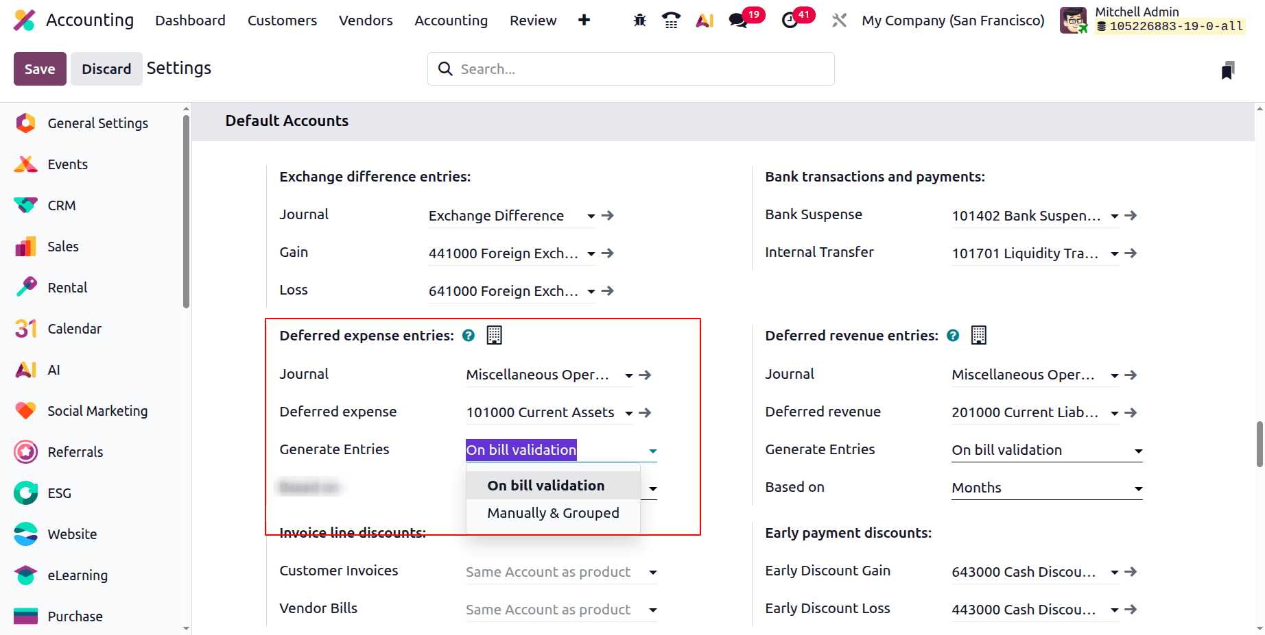 How to Track Deferred Expense Entries in Odoo 19 Accounting-cybrosys