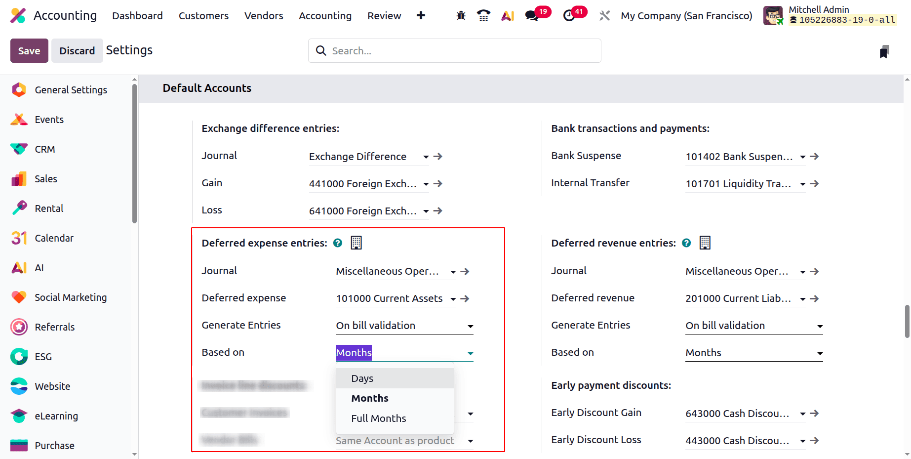 How to Track Deferred Expense Entries in Odoo 19 Accounting-cybrosys