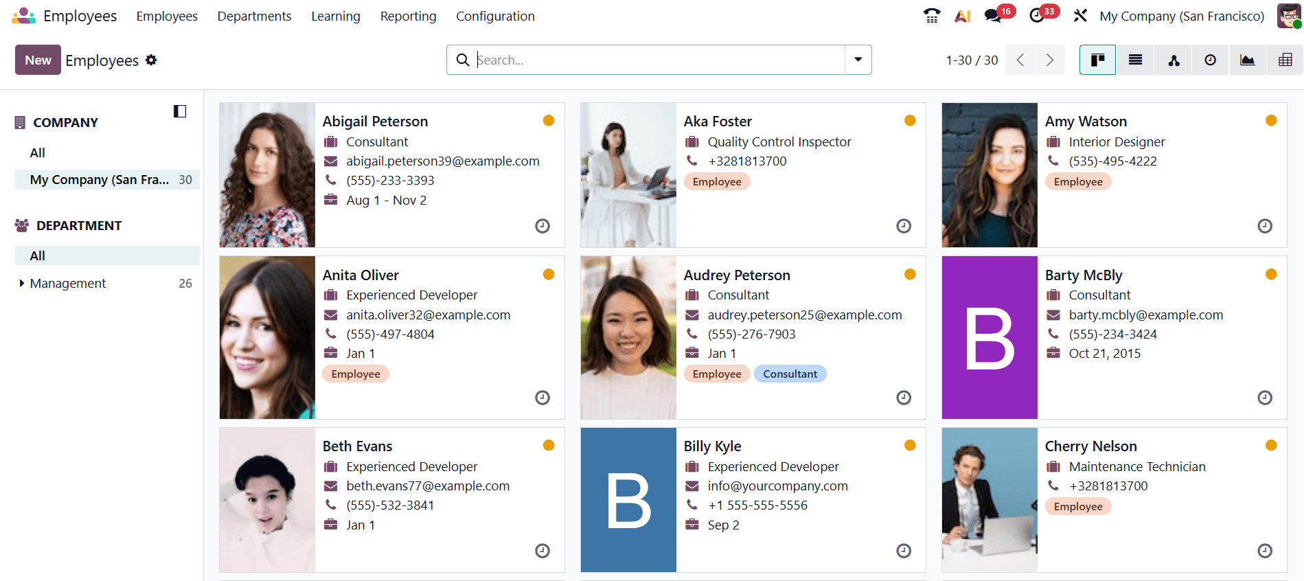 How to Track Employee Presence and Attendance in Odoo 19-cybrosys