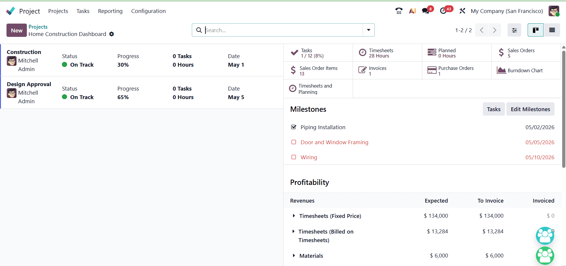 How to Track Project Progress and Profitability Easily with Odoo 19-cybrosys