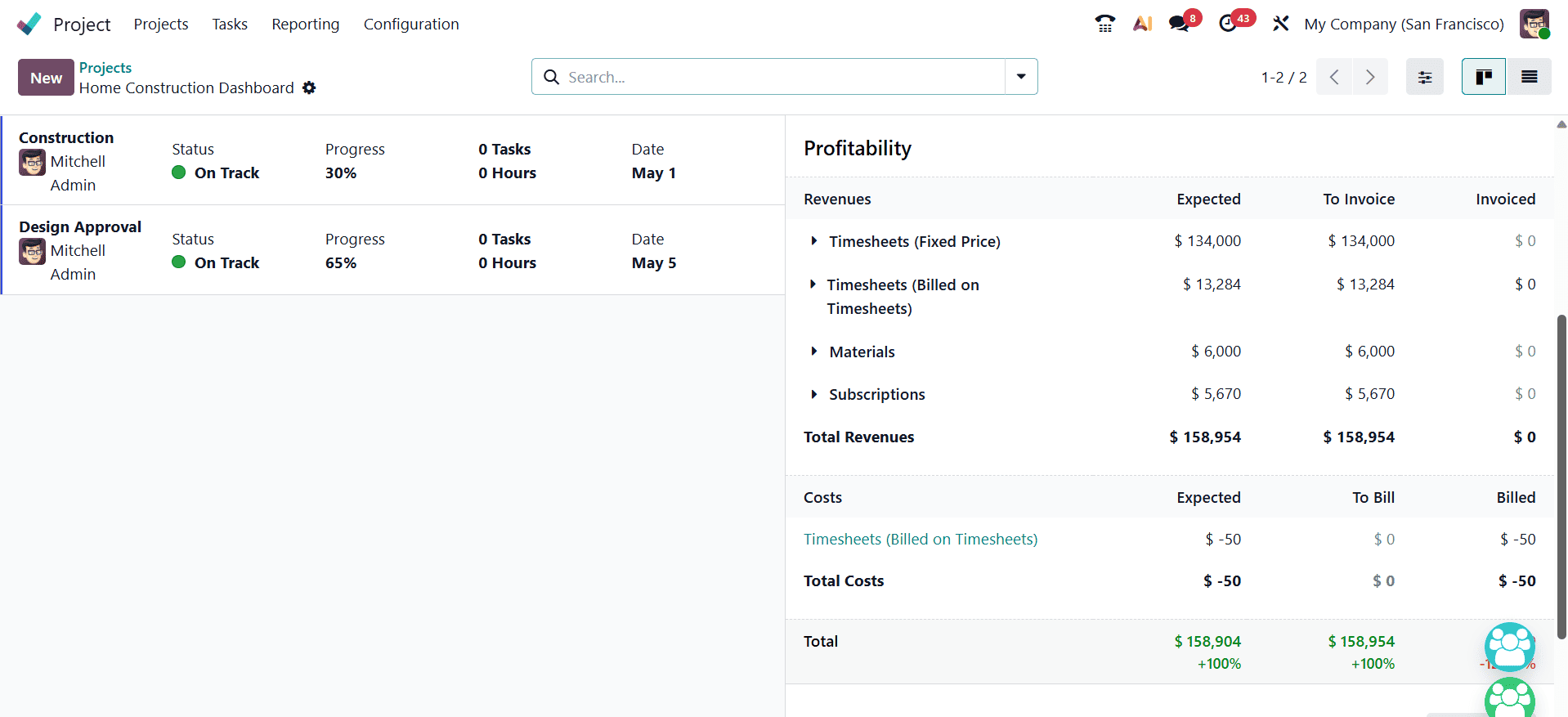 How to Track Project Progress and Profitability Easily with Odoo 19-cybrosys
