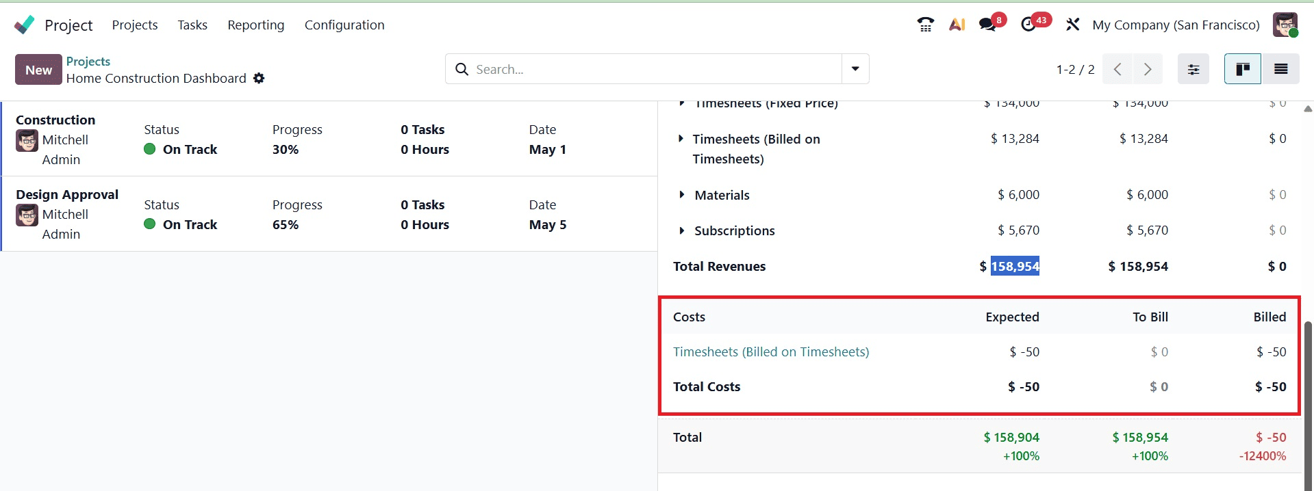 How to Track Project Progress and Profitability Easily with Odoo 19-cybrosys