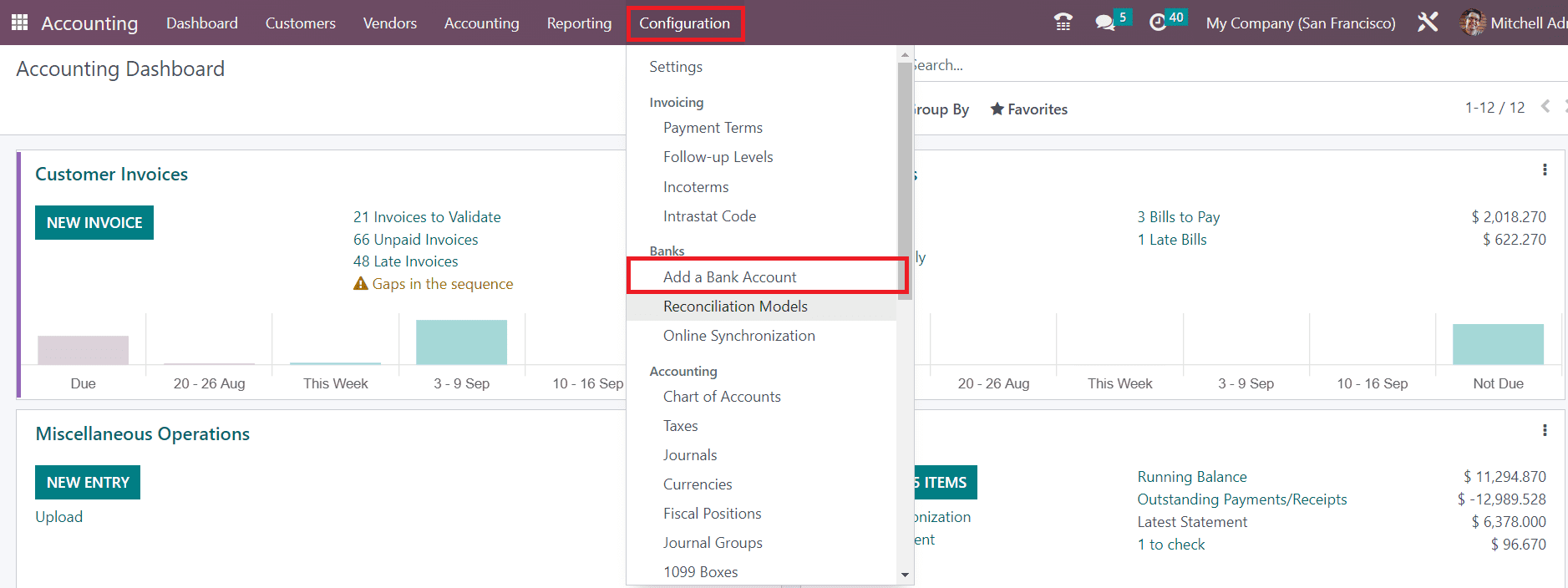 How to Transfer Cash Between Accounts in Odoo 16 Accounting-cybrosys