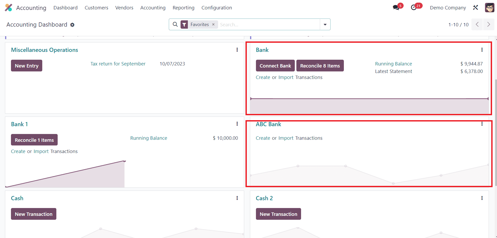 How to Transfer Cash Between Accounts in Odoo 16 Accounting-cybrosys