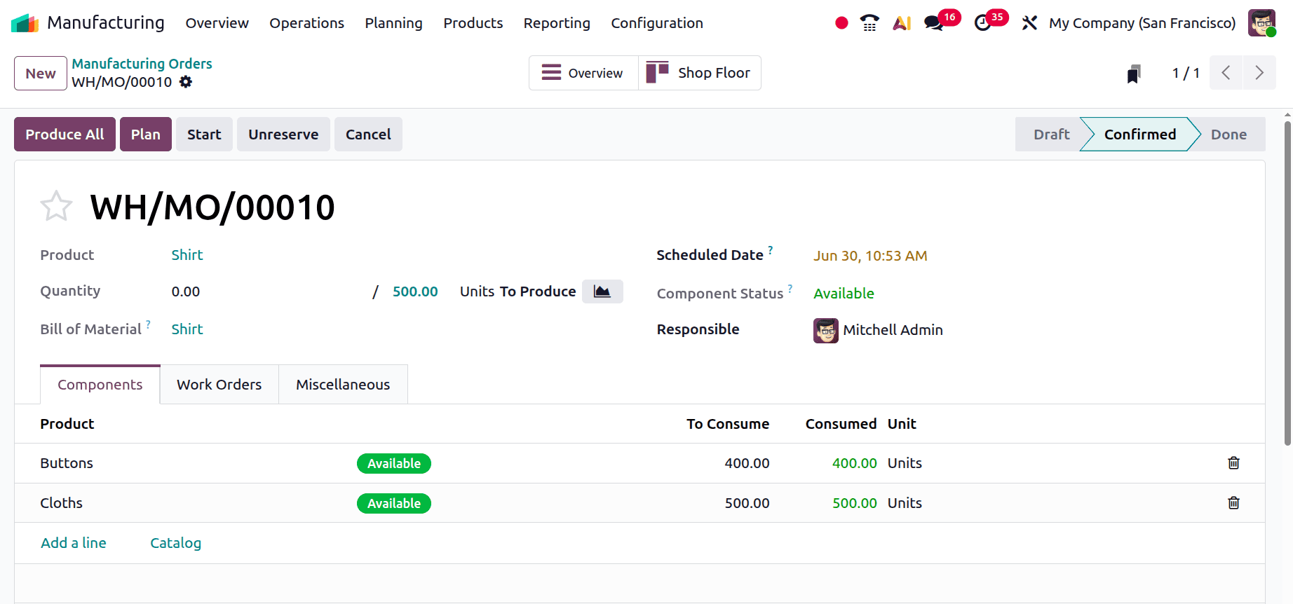 How to Unlock and Edit Manufacturing Orders in Odoo 19-cybrosys