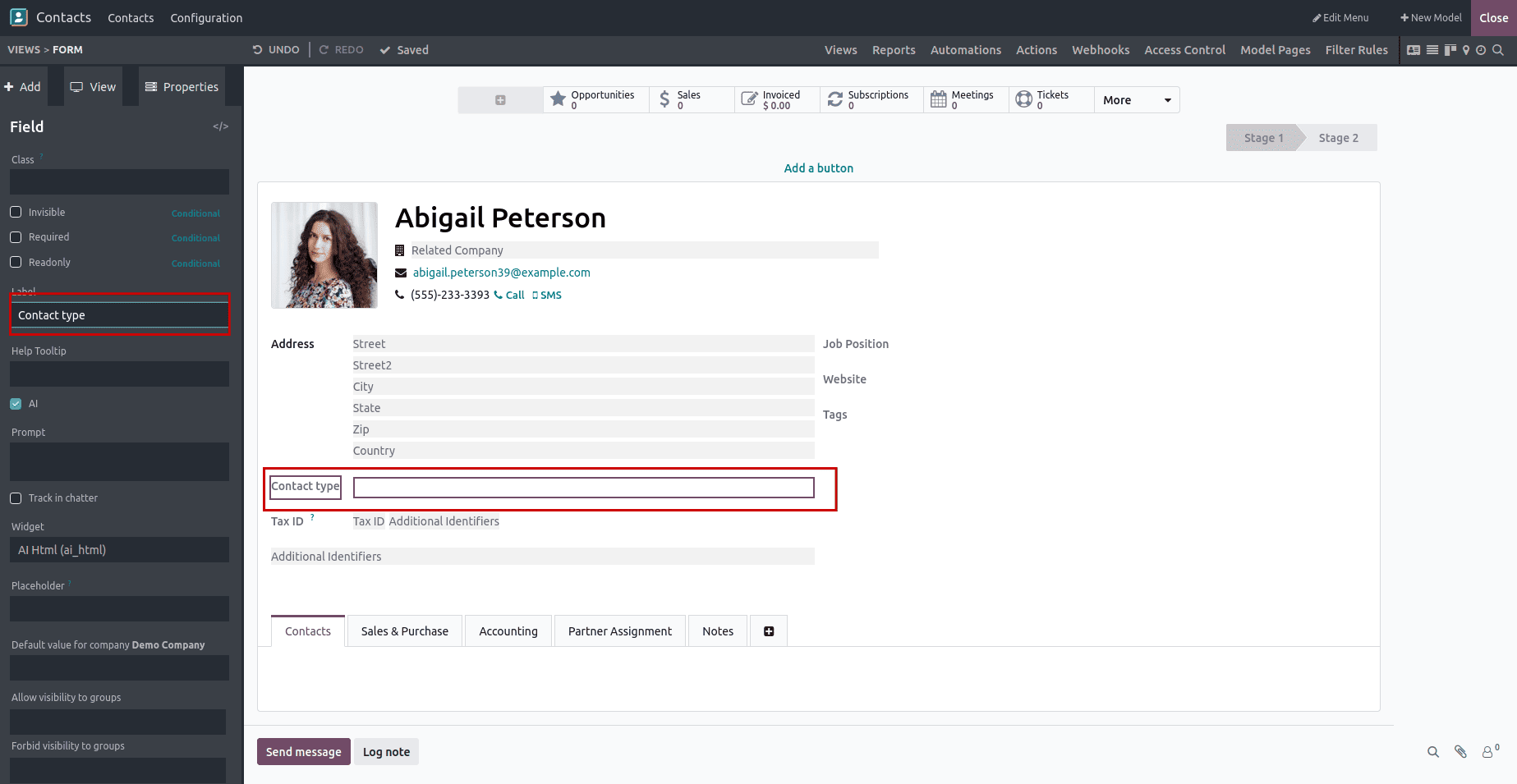 How to Use AI-Powered Fields in Odoo 19 Studio-cybrosys