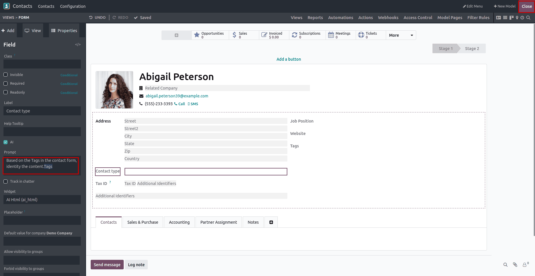 How to Use AI-Powered Fields in Odoo 19 Studio-cybrosys