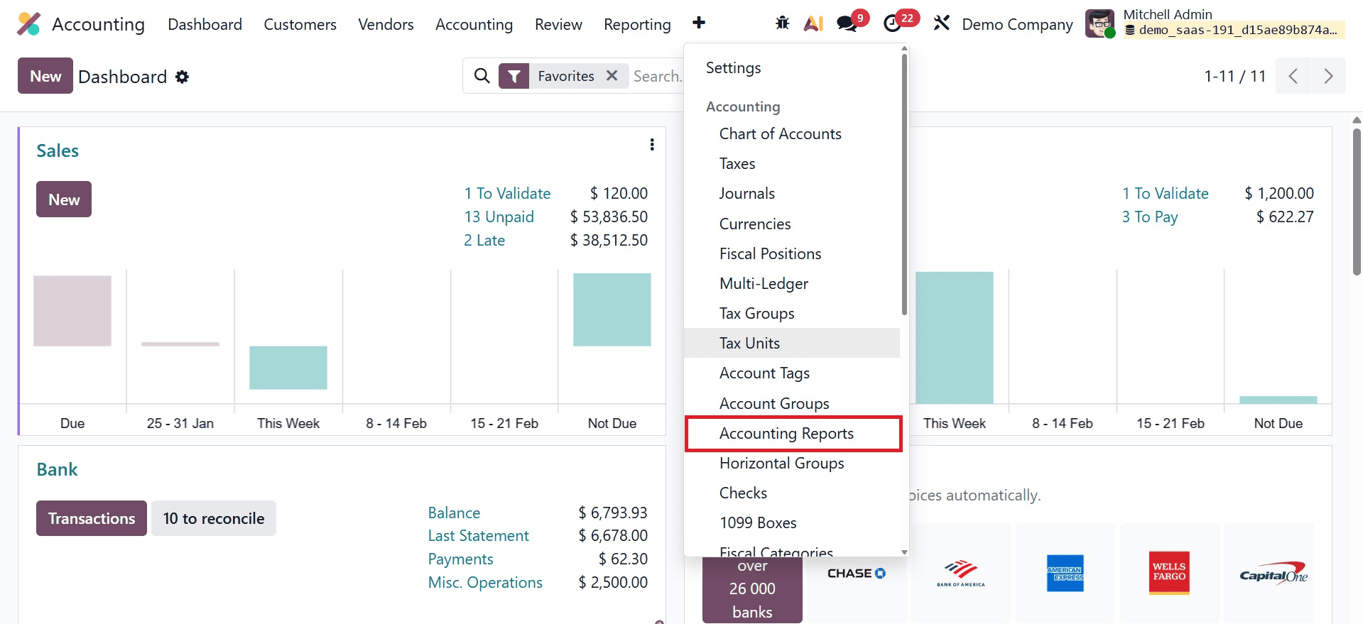 How to Use and Customize Accounting Reports in Odoo 19 Accounting-cybrosys