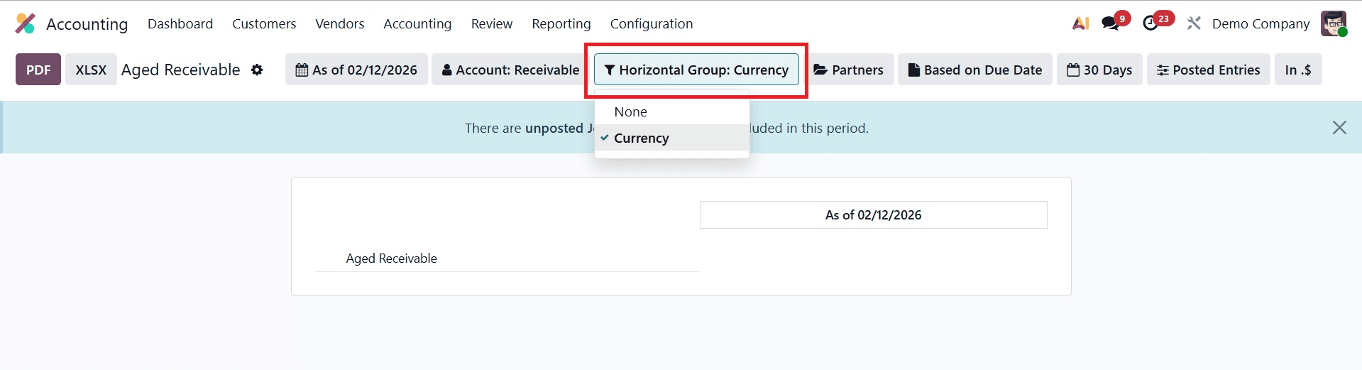 How to Use and Customize Accounting Reports in Odoo 19 Accounting-cybrosys