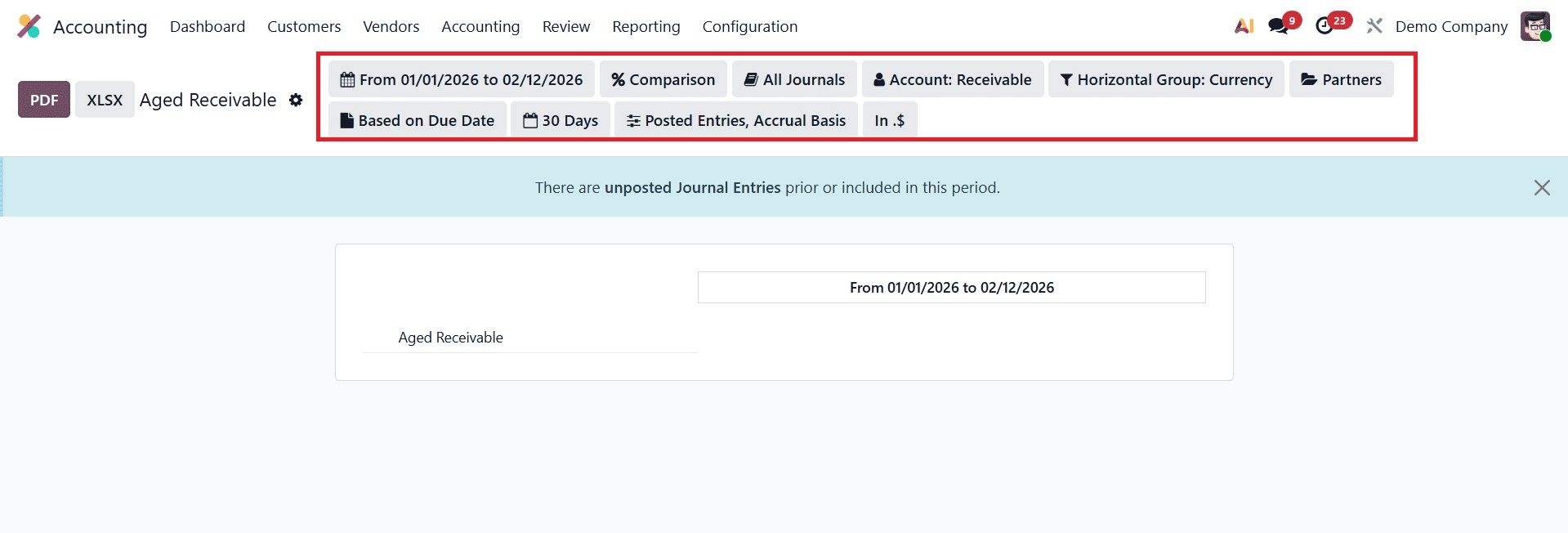How to Use and Customize Accounting Reports in Odoo 19 Accounting-cybrosys