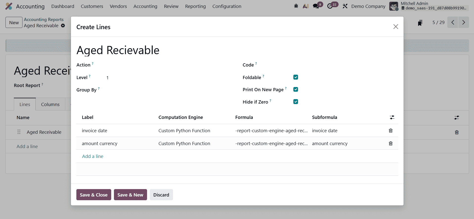 How to Use and Customize Accounting Reports in Odoo 19 Accounting-cybrosys