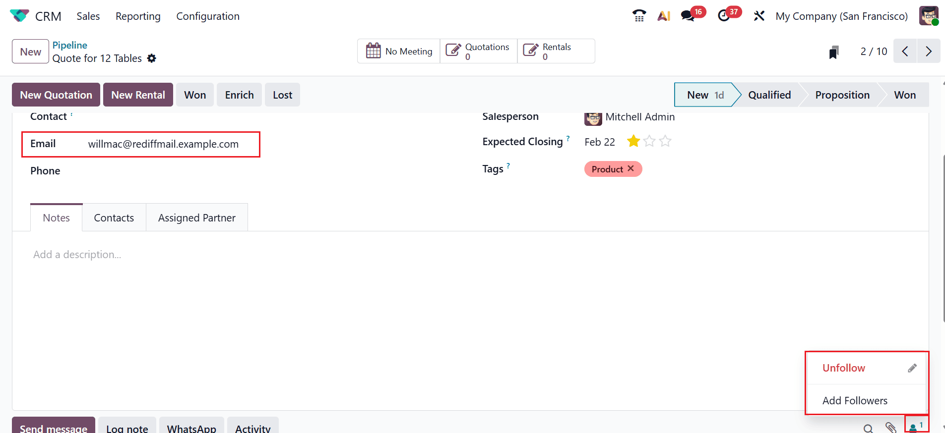 How to Use Automation Rules to Manage CRM Stages in Odoo 19-cybrosys