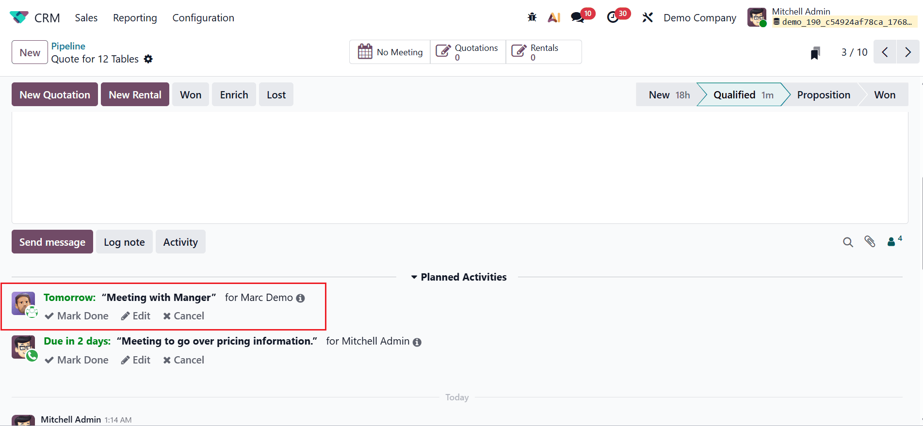 How to Use Automation Rules to Manage CRM Stages in Odoo 19-cybrosys