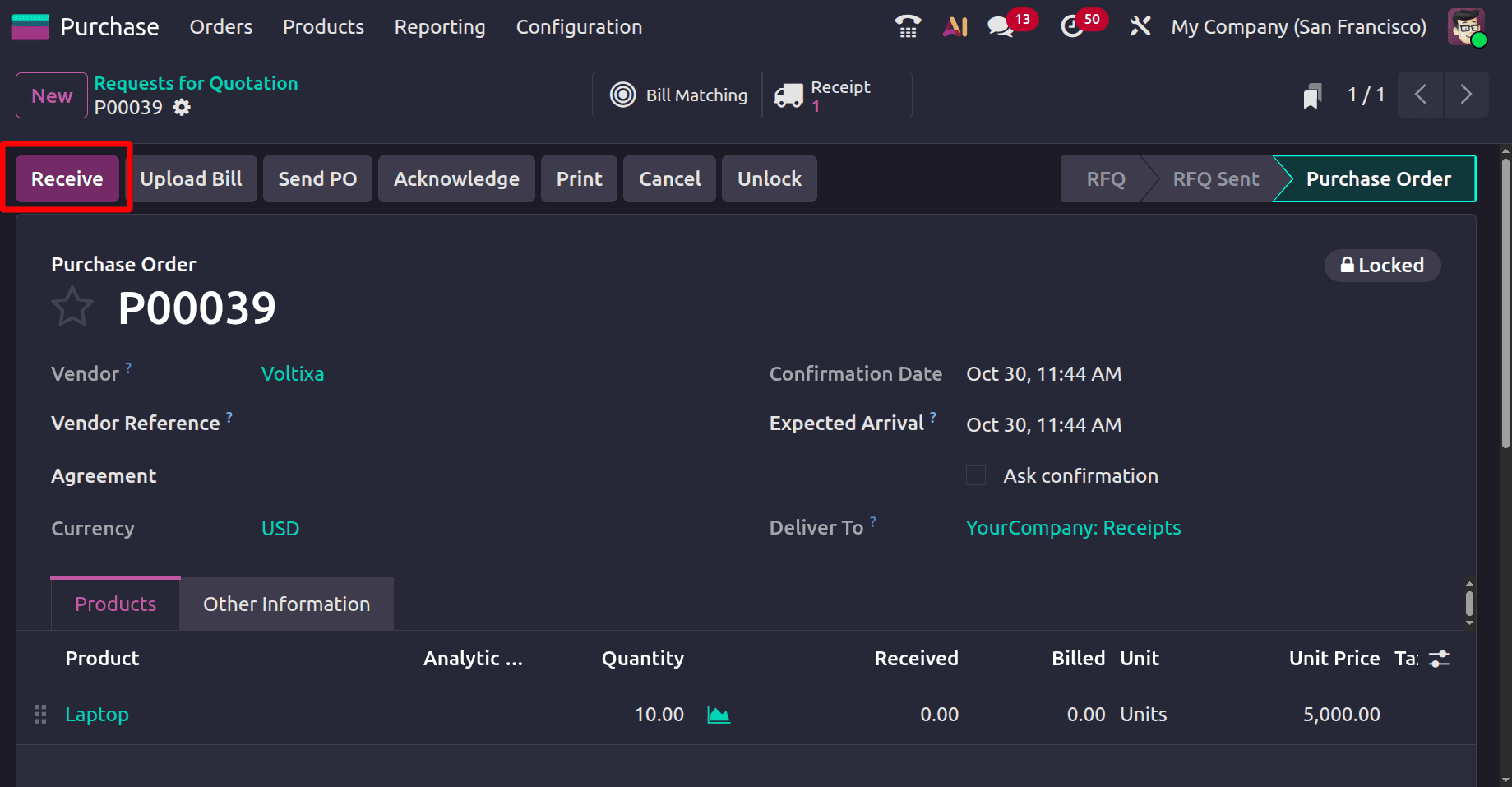 How to Use Bill Control Policies in Odoo 19-cybrosys