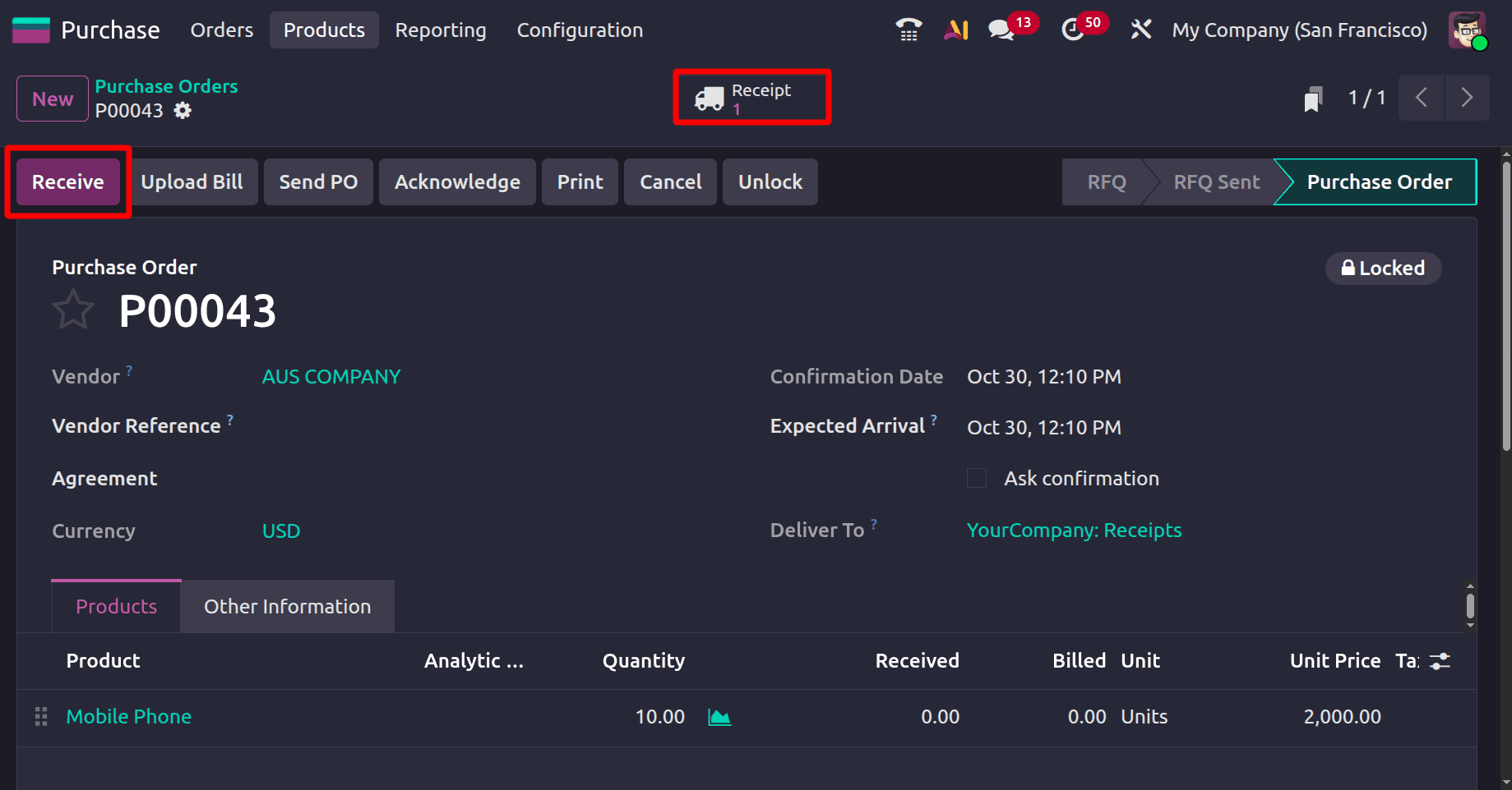 How to Use Bill Control Policies in Odoo 19-cybrosys
