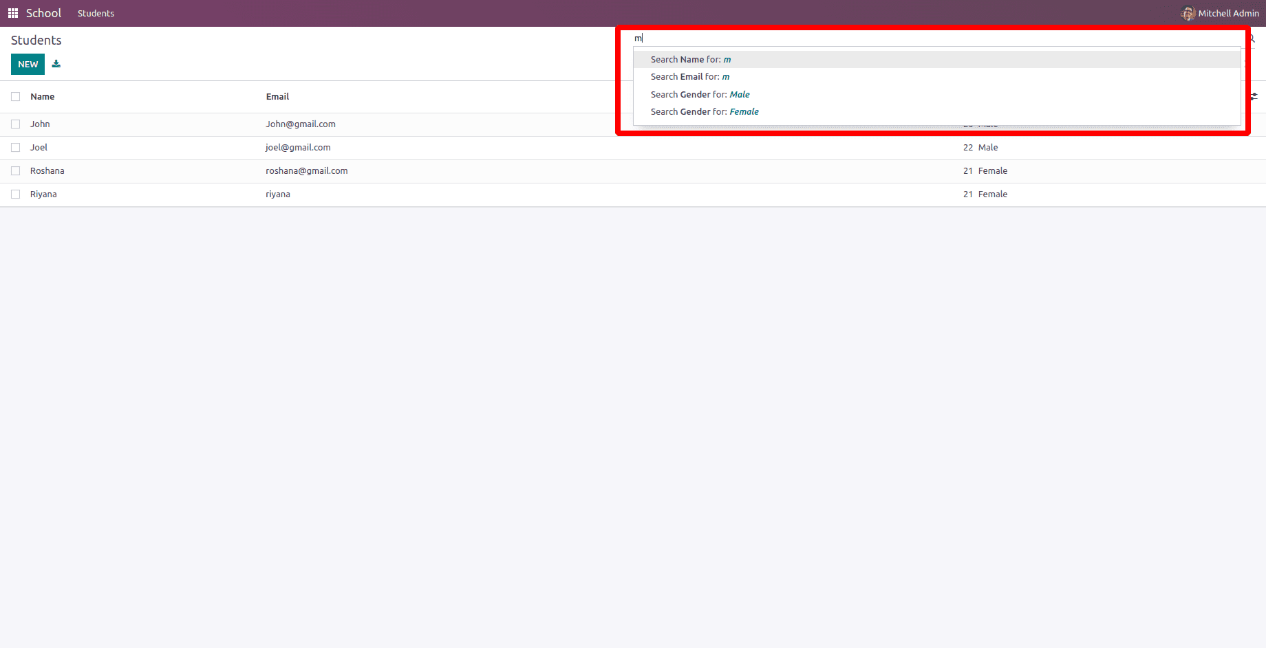 How to configure Search View & Filters, Group by in Odoo 16-cybrosys