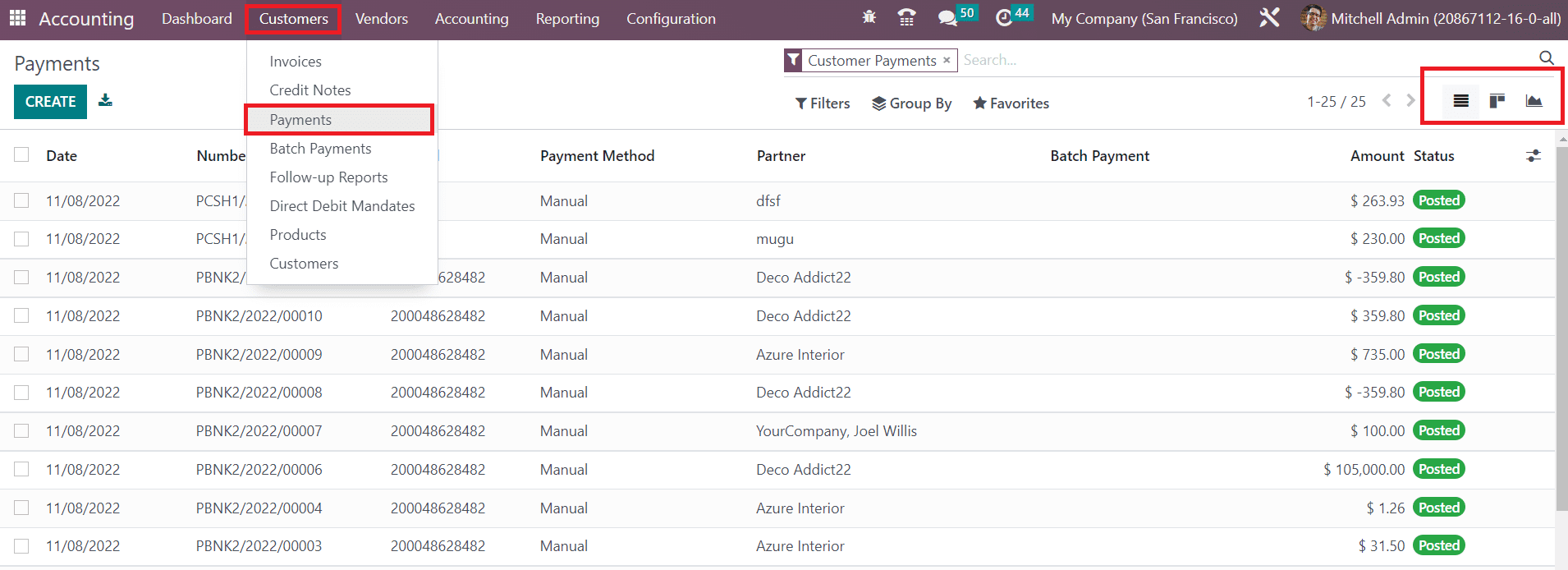 How to Use Customer Invoice & Payments Management With Odoo 16 Accounting-cybrosys