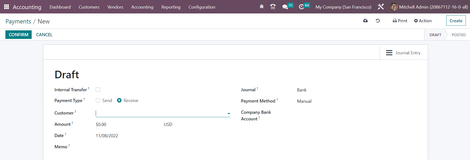 How to Use Customer Invoice & Payments Management With Odoo 16 Accounting-cybrosys