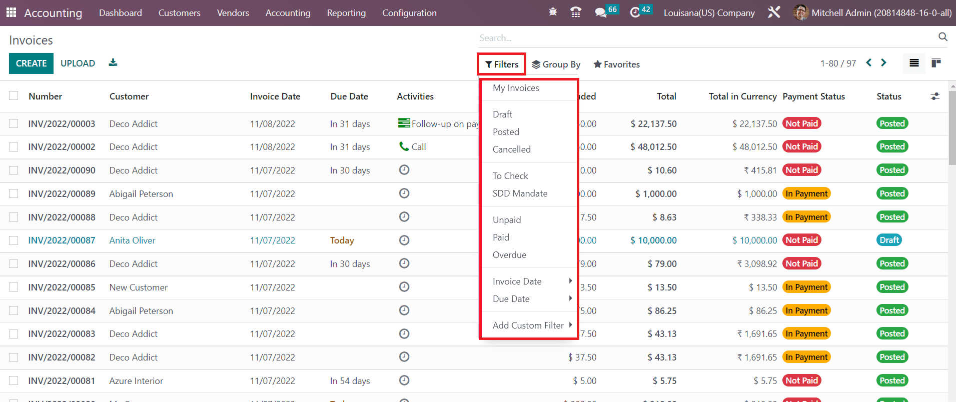 How to Use Customer Invoice & Payments Management With Odoo 16 Accounting-cybrosys